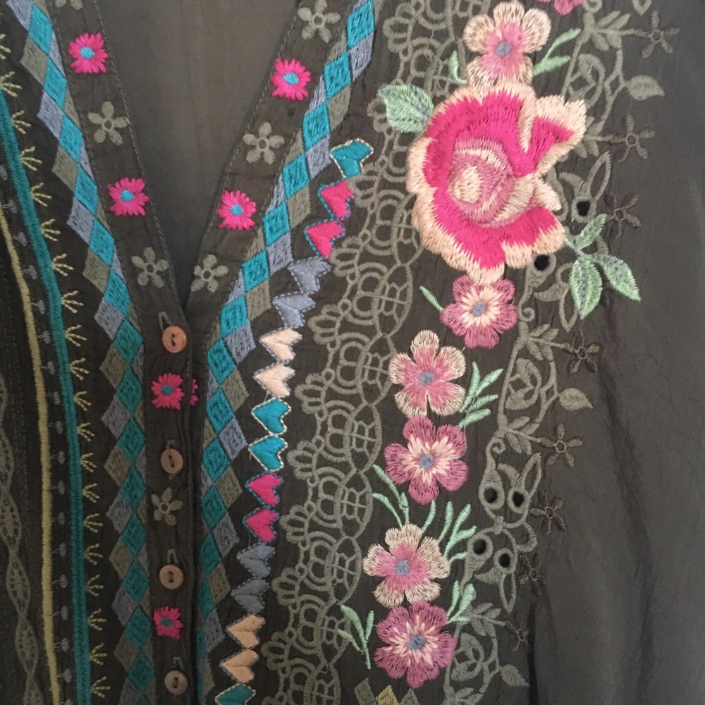 Johnny Was Tunic - Picture 3 of 4
